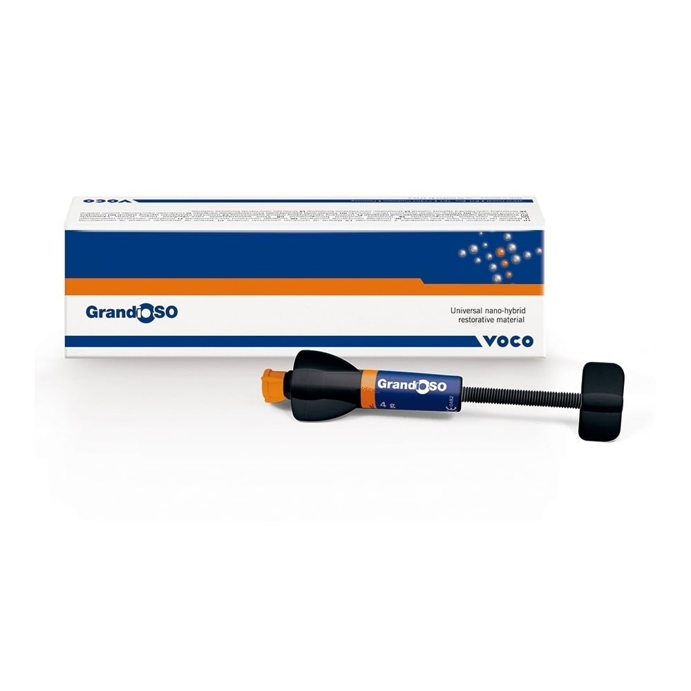 Voco 2614 GrandioSO Universal Nano-Hybrid Restorative Composite Syringe 4 g A3.5 Voco 2614 GrandioSO Universal Nano-Hybrid Restorative Composite Syringe 4 g A3.5
